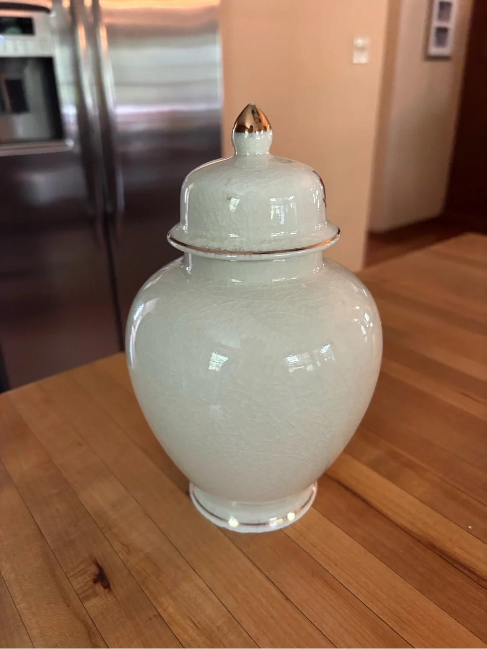 Ginger Jar Artmark Ceramic Vase With Lid Japanese Style 6